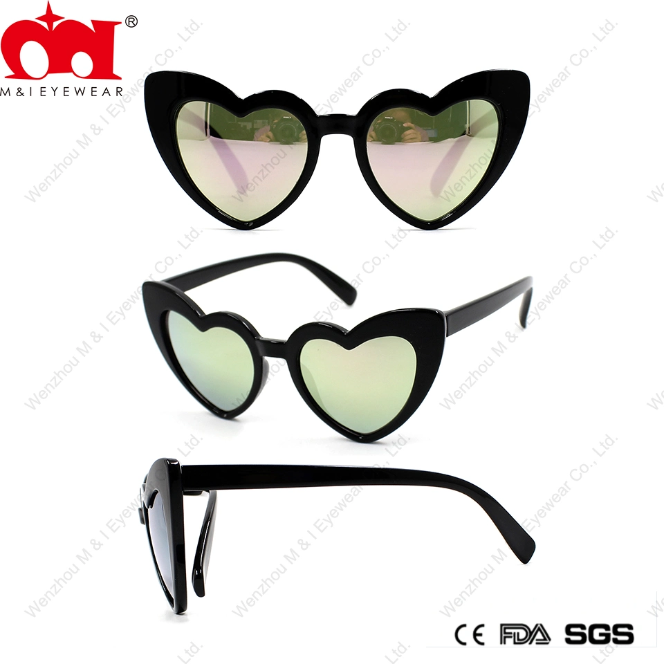 Butterfly Heart Fashion Promotion Funny Party Plastic Customized Kids Sunglasses (LT906074)