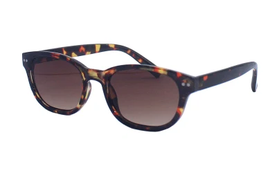 Tortoise Shell Square Simple Style Sunglasses for Adult